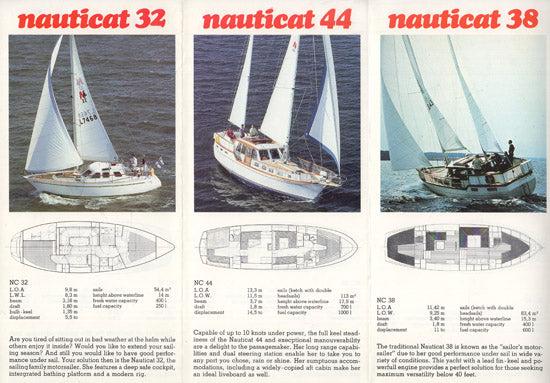 Nauticat 1995 Brochure