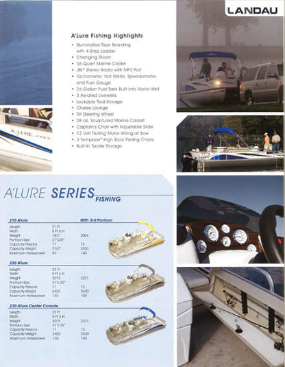 Landau 2008 Pontoon Brochure