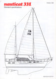 Nauticat 331 Specification Brochure