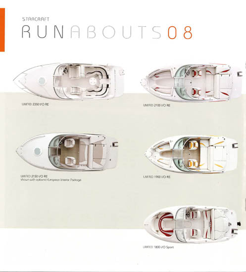 Starcraft 2008 Runabouts Abbreviated Brochure