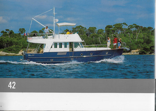 Beneteau Swift 42 & 52 Trawler Brochure