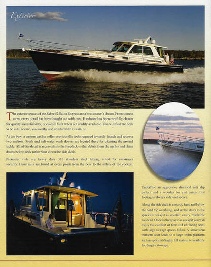 Sabre 52 Express Brochure