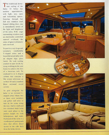 Sabre 52 Express Brochure