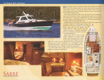 Sabre 2008 Sabreline Brochure