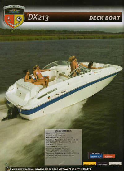 Mariah 2008 Brochure