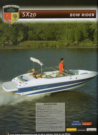 Mariah 2008 Brochure