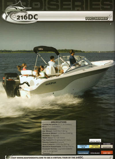Sea Fox 2008 Brochure