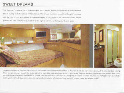 Viking 64 Convertible Brochure