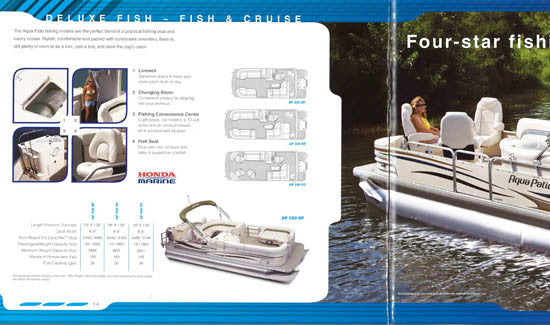Aqua Patio 2008 Pontoon Brochure