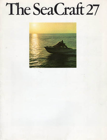 Seacraft 27 Brochure Package