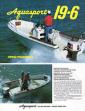 Aquasport 19-6 Open Fisherman Brochure