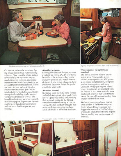Uniflite 42 Double Cabin Brochure