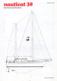 Nauticat 38 Specification Brochure