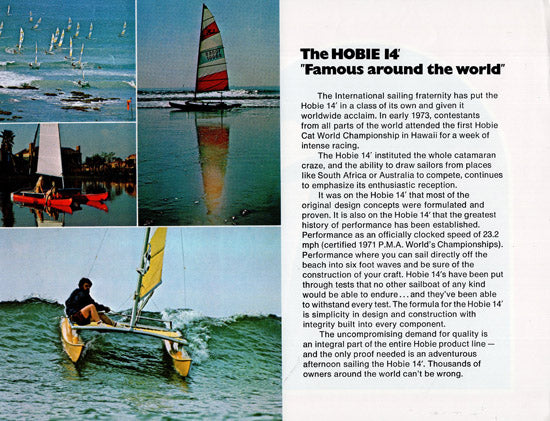 Hobie Cat 14 Brochure