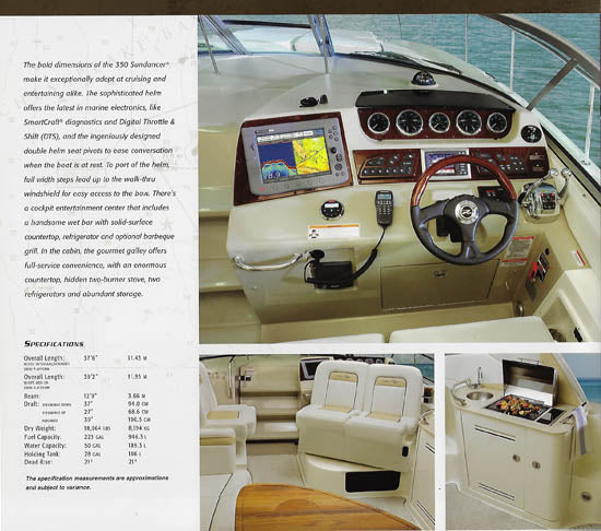 Sea Ray Sundancer 350 Brochure