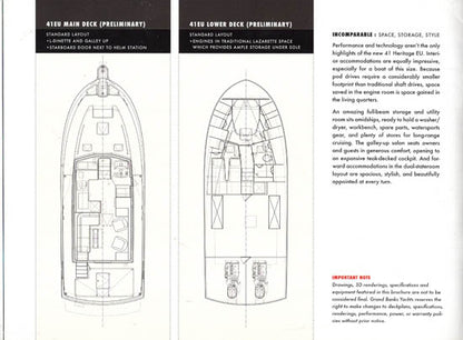 Grand Banks 41 Europa Preliminary Brochure