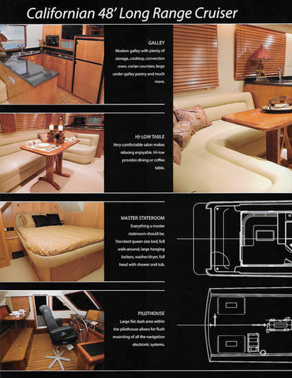 Californian 48 Long Range Cruiser Brochure