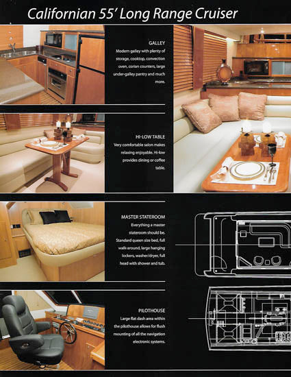 Californian 55 Long Range Cruiser Brochure