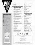 Maxum 1900 SR2 Brochure