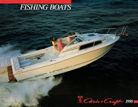 Chris Craft 1990 Fishing Boats Brochure