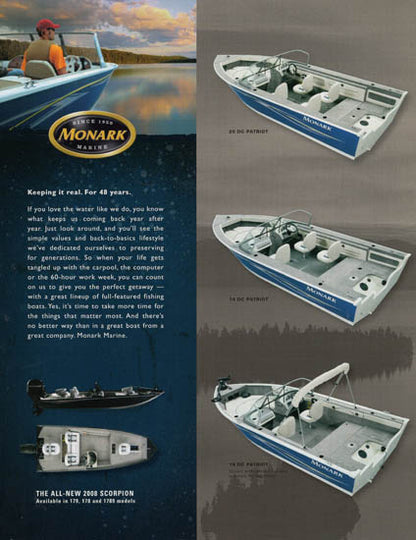 Monark 2008 Fishing Brochure