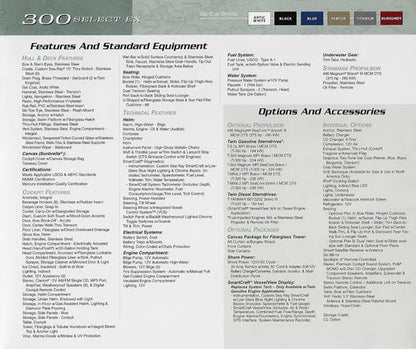 Sea Ray Select 300 EX Brochure