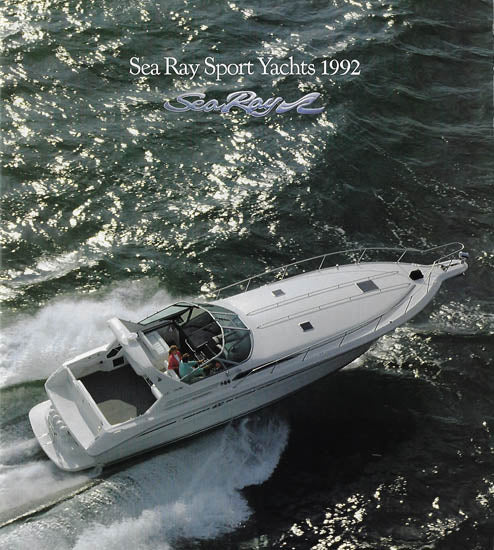 Sea Ray 1992 Sport Yachts Brochure