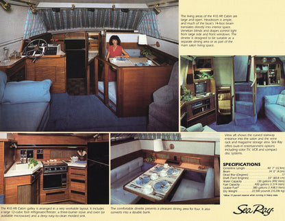 Sea Ray 410 Aft Cabin Brochure