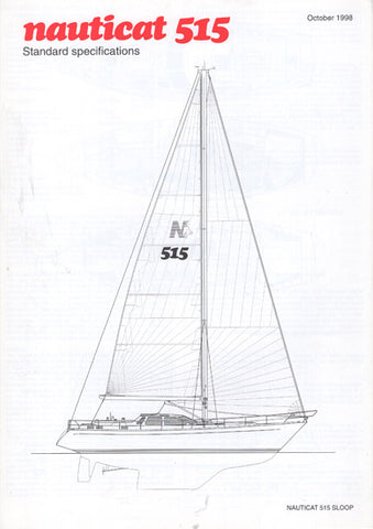 Nauticat 515 Specification Brochure