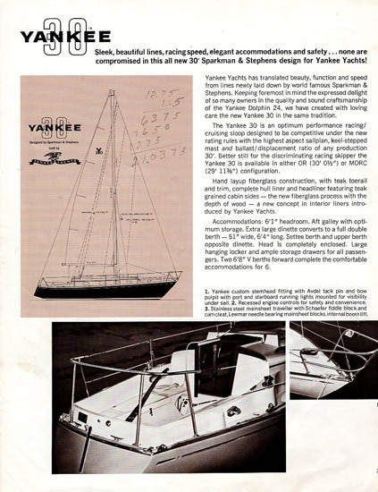 Yankee 30 Brochure