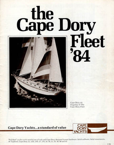 Cape Dory 1984 Brochure
