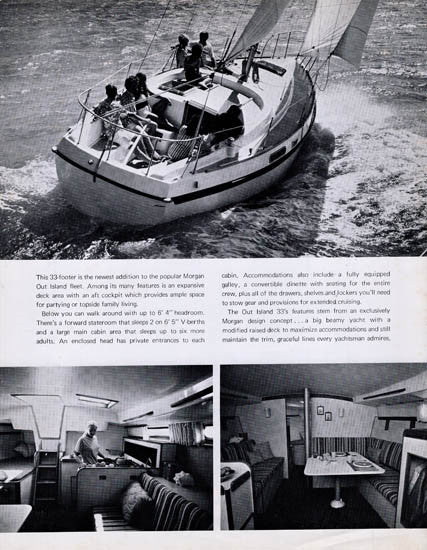 Morgan 33 Out Island Brochure