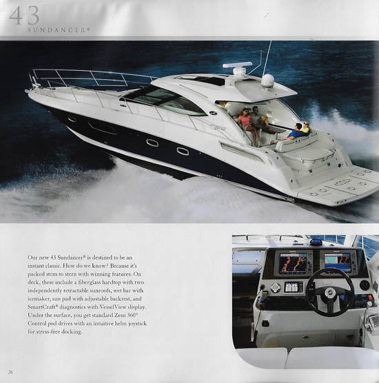 Sea Ray 2009 Sport Yachts Brochure