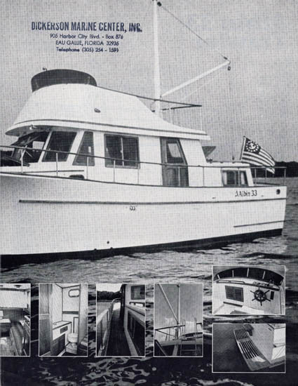 Albin 33 Trawler Brochure