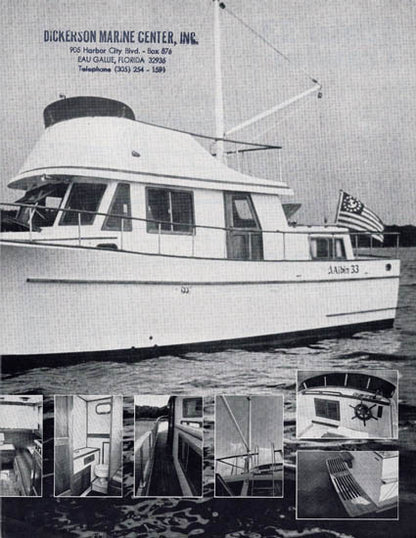 Albin 33 Trawler Brochure