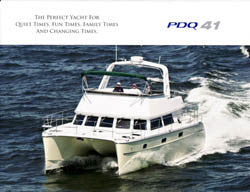 PDQ 41 Power Catamaran Brochure