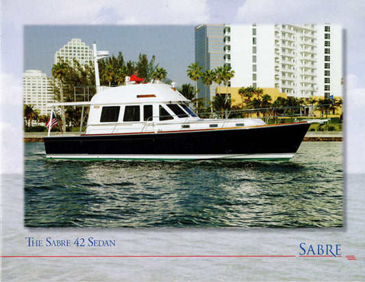 Sabreline 42 Sedan Brochure