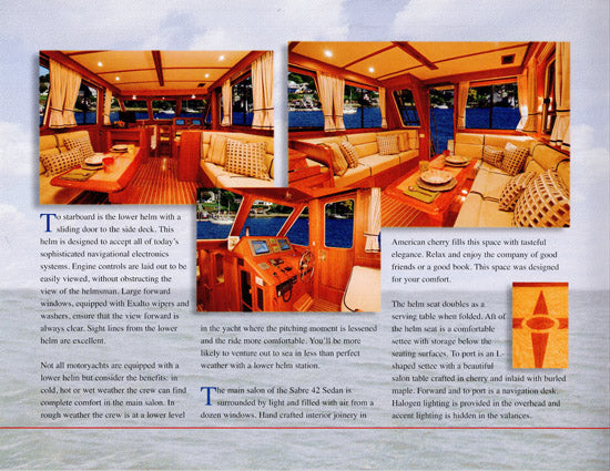 Sabreline 42 Sedan Brochure