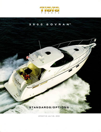 Tiara 3500 Sovran Specification Brochure