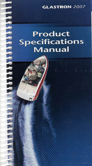 Glastron 2007 Salesman Fact Book