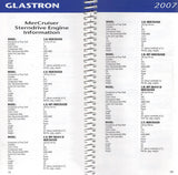 Glastron 2007 Salesman Fact Book