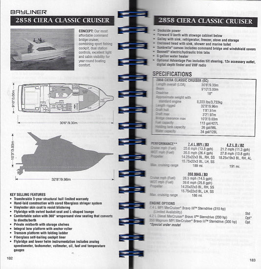 Bayliner 2001 Sales Handbook