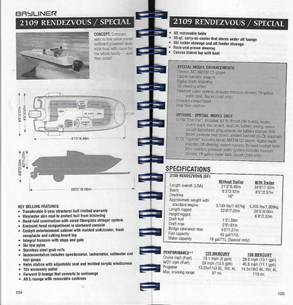 Bayliner 2001 Sales Handbook