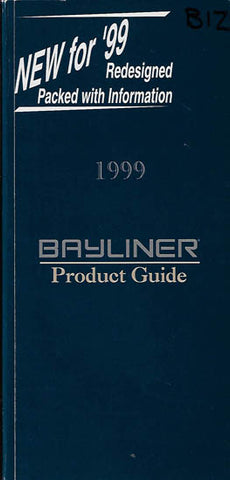 Bayliner 1999 Sales Handbook