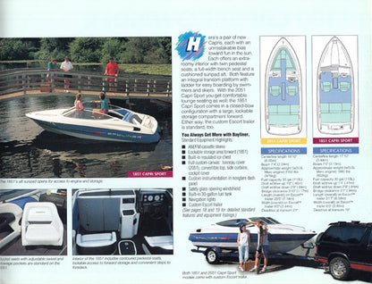 Bayliner 1992 Capri Brochure