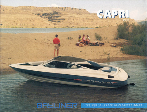 Bayliner 1992 Capri Brochure