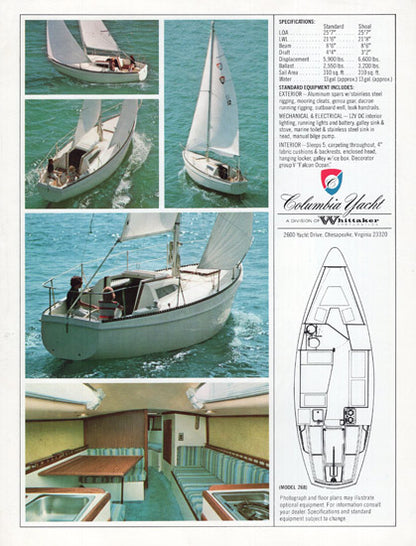 Columbia 26K Brochure