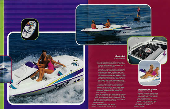 Bayliner 1997 Jet Boat Brochure