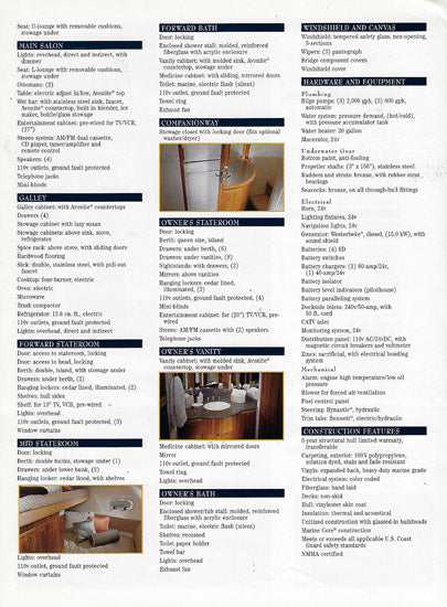 Bayliner 5788 Motoryacht Brochure