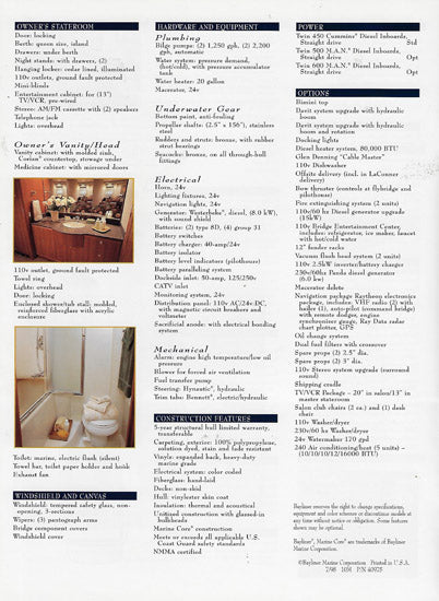 Bayliner 5288 Motoryacht Brochure